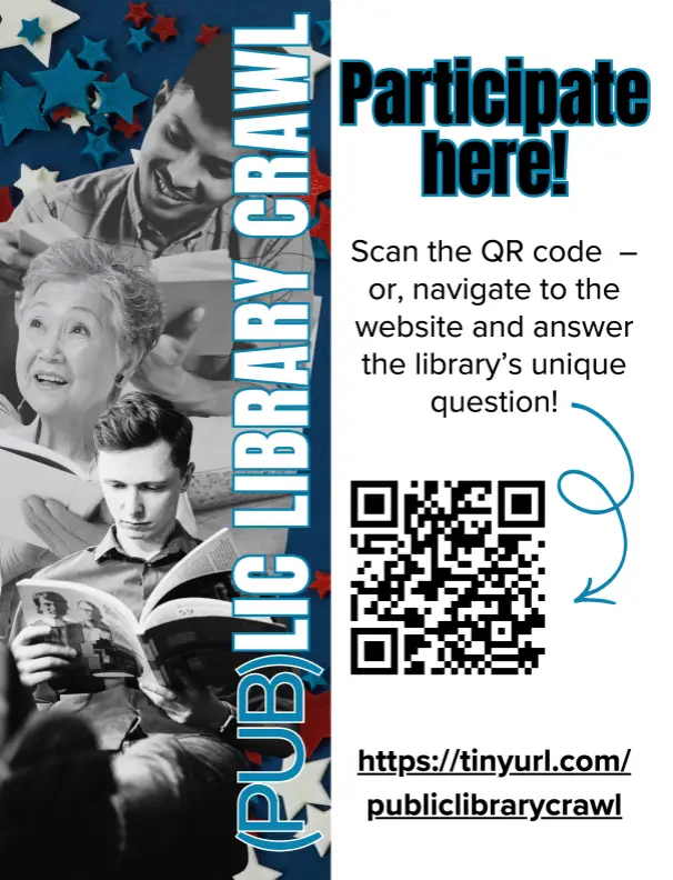 June 1 to July 31 Tour all 20 libraries